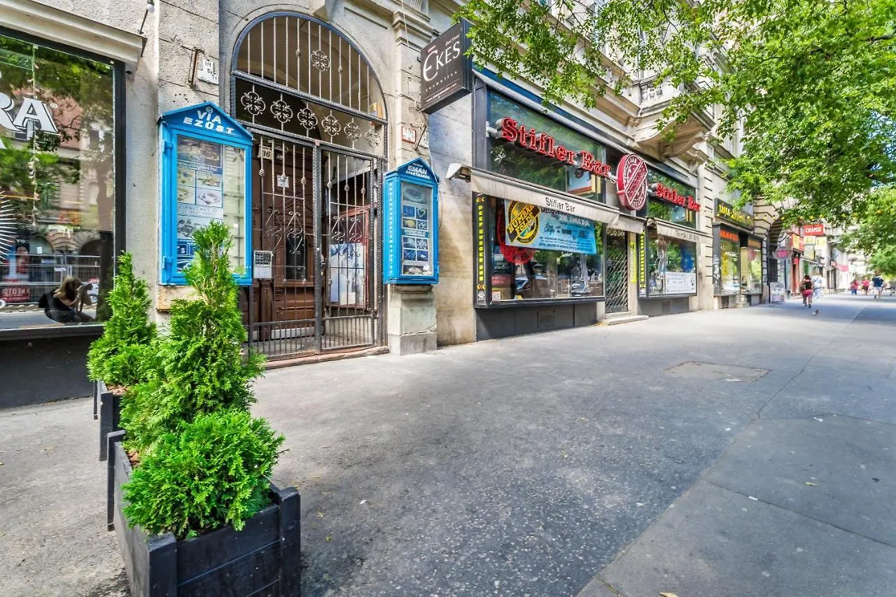 Appartement Sun-Splashed Retreat In The Heart Of A Vibrant Quarter Boedapest Hongarije